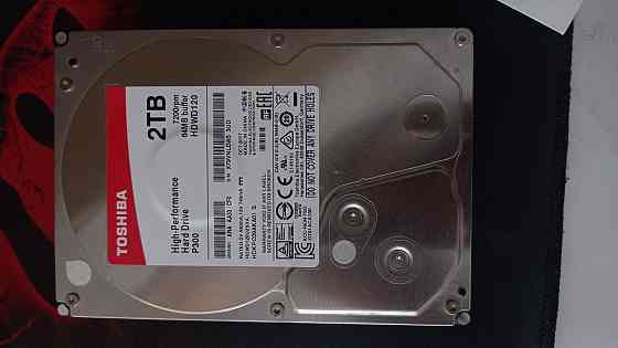 Жёсткий диск Toshiba 2TB 3'5 Алматы