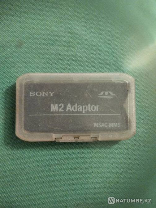 Flash drive; phone memory card; M2 Sony adapter. Almaty - photo 2