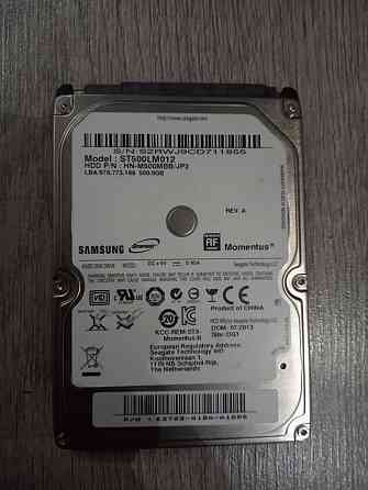Жёсткий диск HDD 500gb Алматы