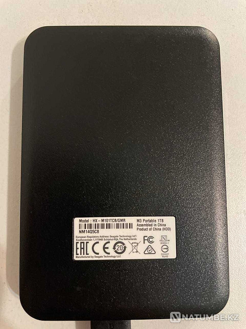 Внешний жёсткий диск Seagate HX-m101tcb/GMR 1 тб Алматы - изображение 3
