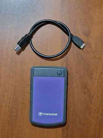 External hard drive Transcend 1.5TB; 2.5 USB 3.0 Almaty