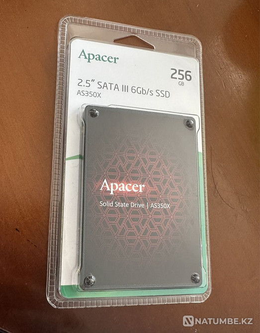 Жесткий диск 256 Gb Apacer AS350X; 2.5"; SATA III Алматы - изображение 1