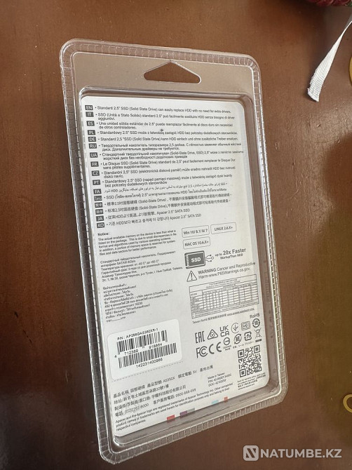 Жесткий диск 256 Gb Apacer AS350X; 2.5"; SATA III Алматы - изображение 2