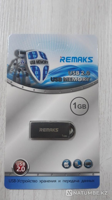 Metal flash drive digital signature 1gb Almaty - photo 1
