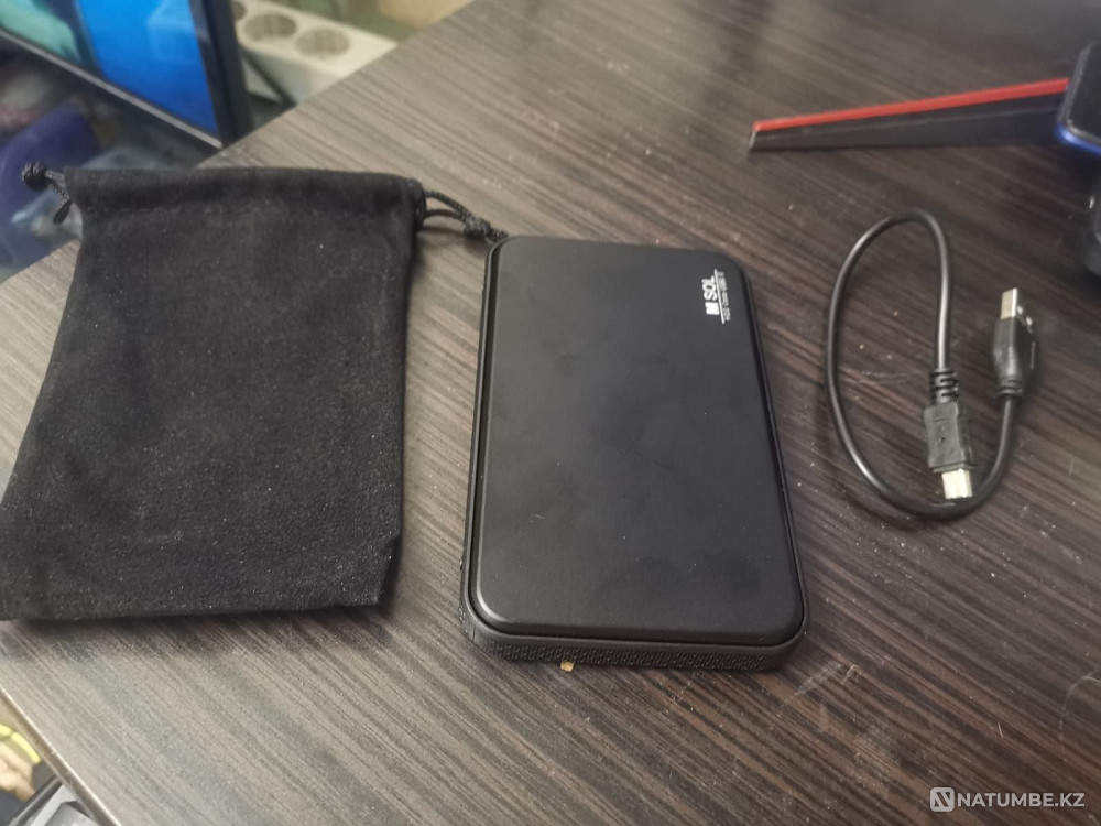 Переносной usb жёсткий диск флэшка 1терабайт Алматы - изображение 3