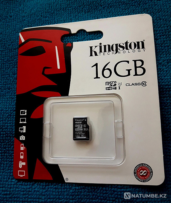 Selling a flash drive (16 GB) memory card. Almaty - photo 1