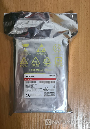 Hard drive Toshiba 500Gb. New. Almaty - photo 1