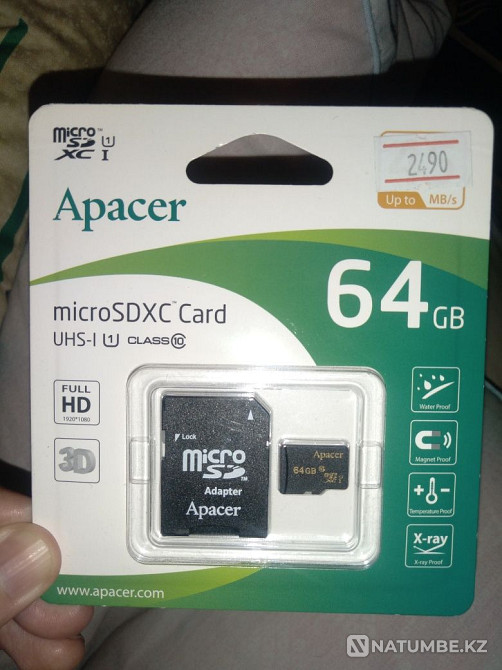 Selling a new 64GB flash drive with guarantees without haggling Almaty - photo 1