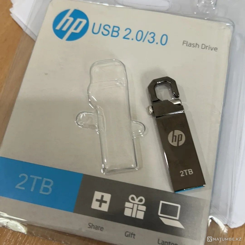 USB флеш накопитель 2 ТБ HP Алматы - изображение 2