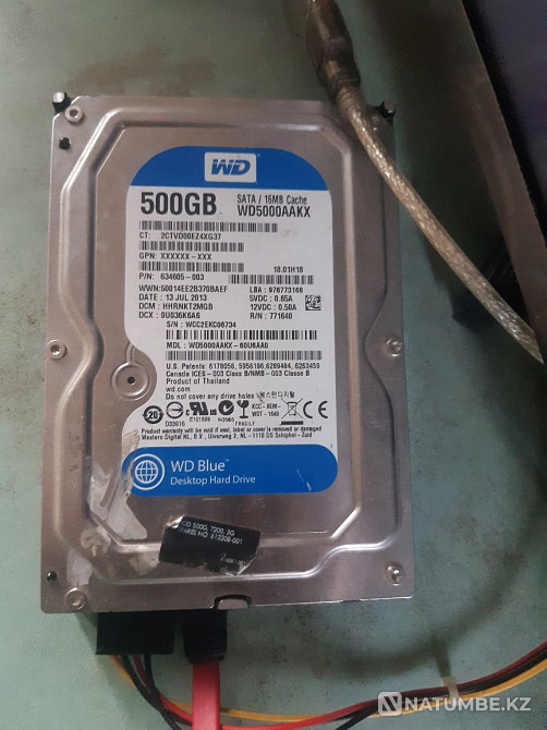 500GB hard drive with cartoons Almaty - photo 1