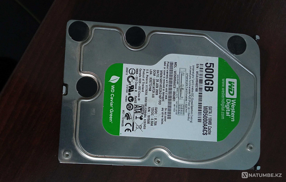 Жесткий диск 500GB Алматы - изображение 1