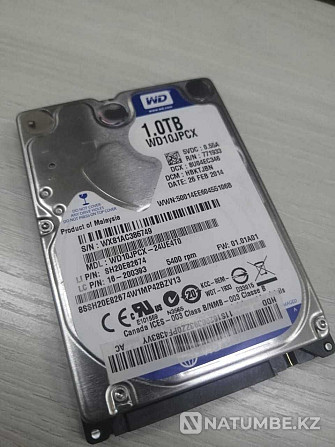 Жедел түрде пайдаланылған қатты диск HDD 1TB  Алматы - изображение 3