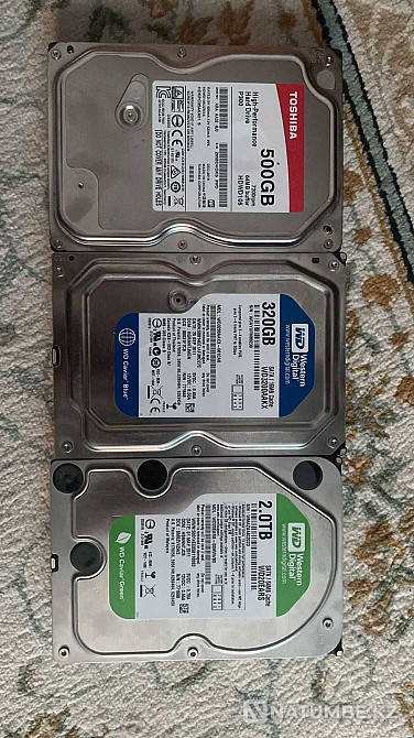 Продаю жесткий диск 2TB и 500GB; 320GB Алматы - изображение 1