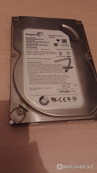 Жесткий диск для пк;Seagate Алматы - изображение 1