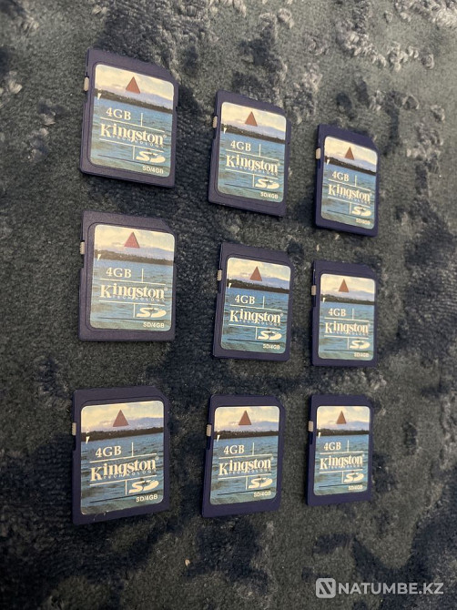 Мультимедийная флешка MMC SD CARD 8GB Kingston оригинал Алматы - изображение 4