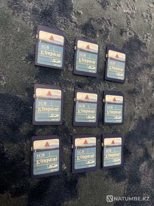 Мультимедийная флешка MMC SD CARD 8GB Kingston оригинал Алматы - изображение 2