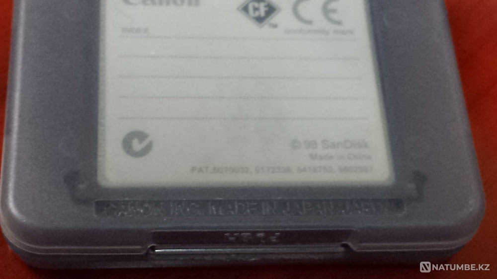 Canon Карта памяти Compact Flash маленького объема Алматы - изображение 7