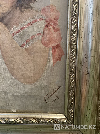 Wonderful antique painting from 1903!  - photo 2