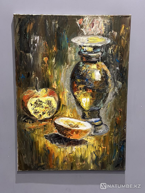 картина маслом «унылость осени»  - изображение 1