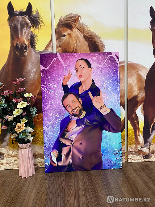 Фотомазайка; Картины ; портреты ; печать на холсте; дрим арт; Фотомоза  - изображение 1