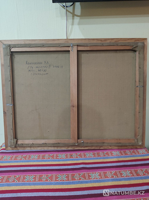 Картина маслом 60x80 Кожамкулов З.Х.  - изображение 4