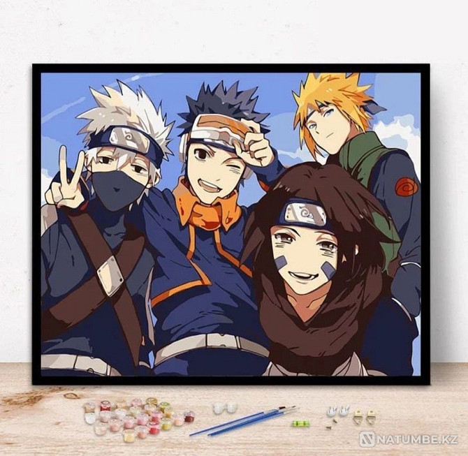 painting by numbers Naruto  - photo 8