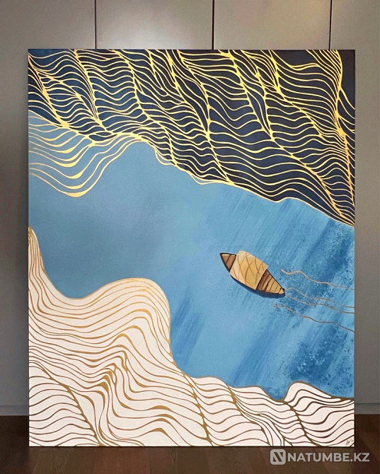 Картина «Течение» 115х130 см  - изображение 2