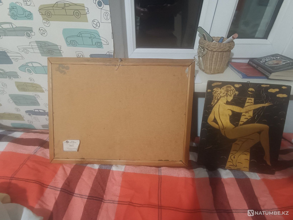 Painting Alma Ata retro  - photo 3