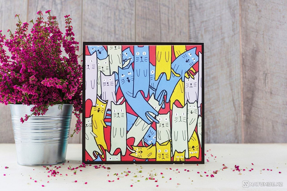 Картина. Коты. Кот.  - изображение 1