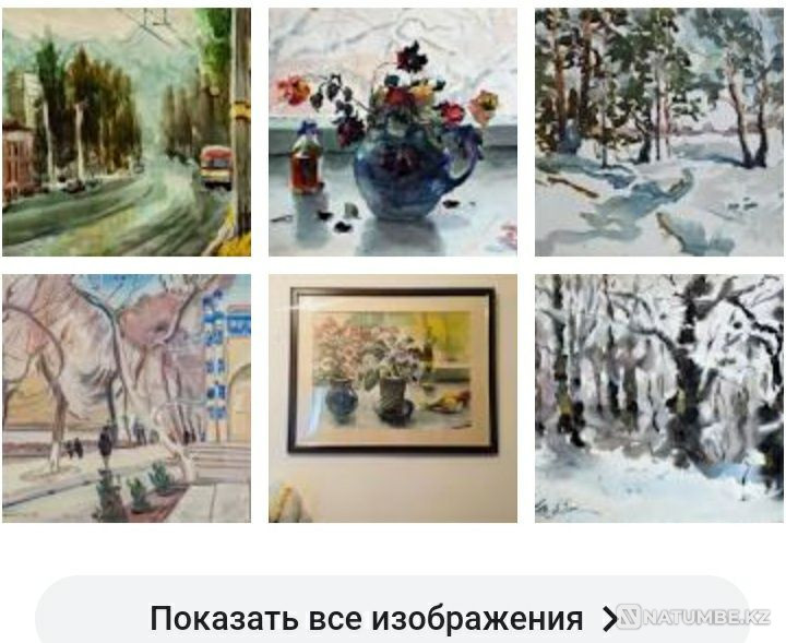 Painting Abdulganiev ShG watercolor  - photo 4