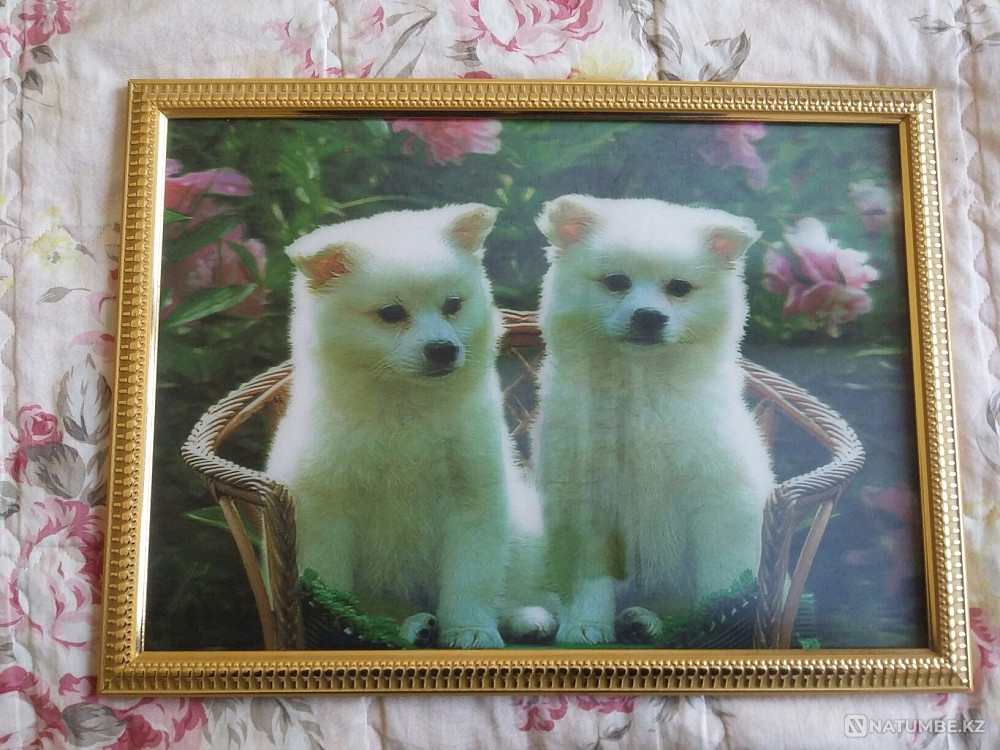 картина с щенятами  - изображение 1