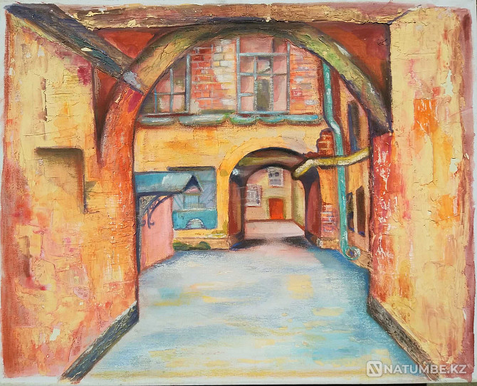 Painting "St. Petersburg courtyard"  - photo 1