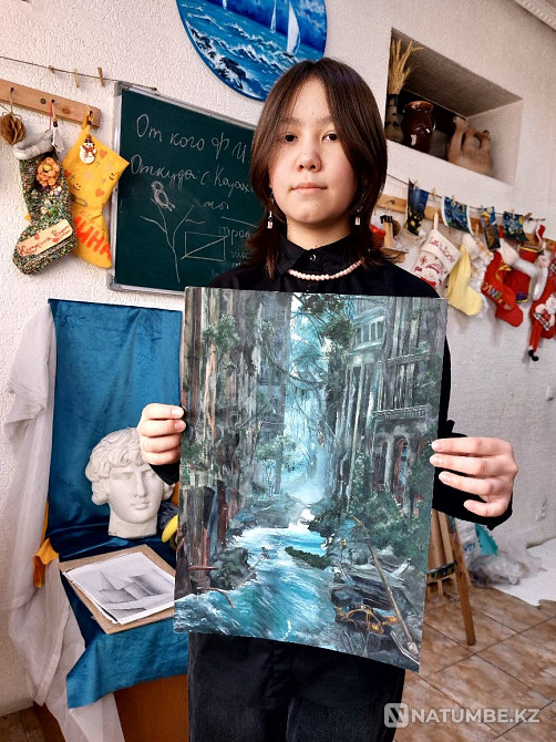 Рисование живопись изо для детей и взрослых  - изображение 5