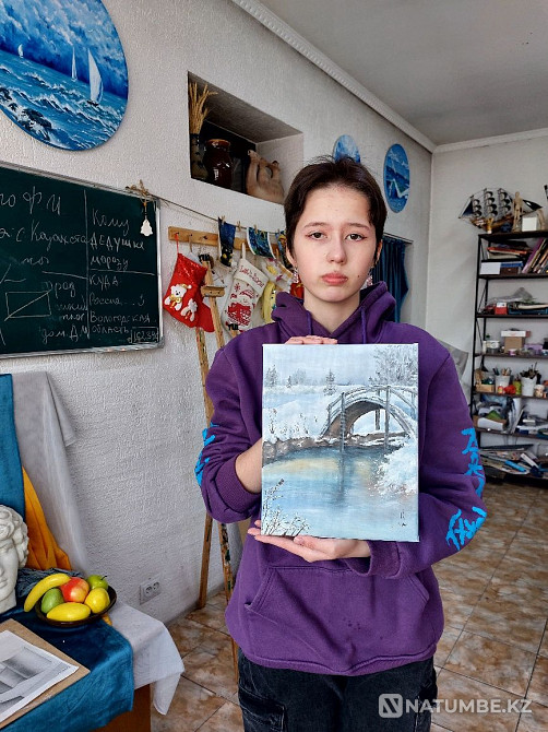 Рисование живопись изо для детей и взрослых  - изображение 6