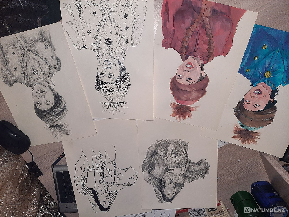 Картины написаны маслом на холсте  - изображение 5