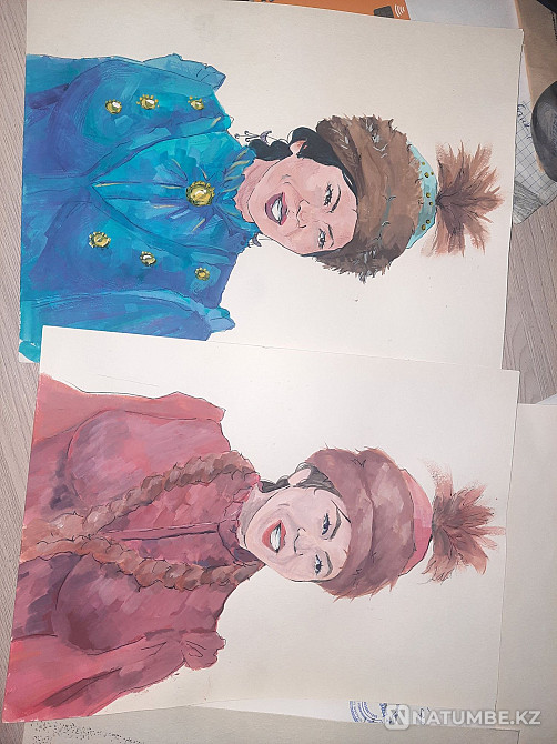 Картины написаны маслом на холсте  - изображение 7