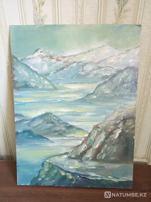 Картины. Картон; масло.  - изображение 1