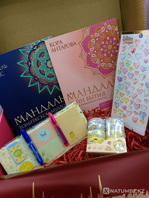 Gift box with Mandalas. Mandala - symmetrical design in tantric  - photo 4