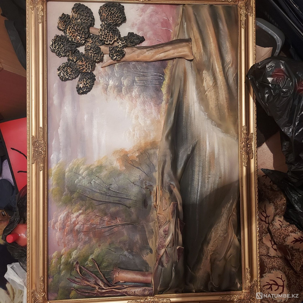 Үлкен былғары кескіндеме  - изображение 1