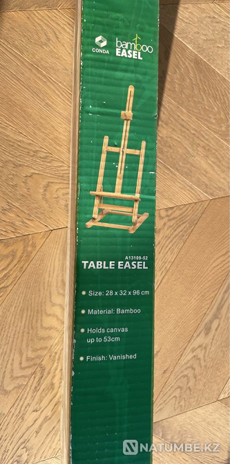 Пора рисовать красоту! Мольберт студийный; бамбуковый  - изображение 1