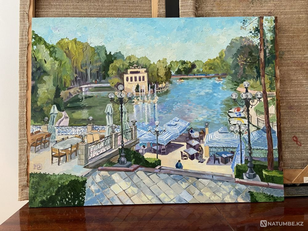 Картина маслом «Солнечный день»  - изображение 2