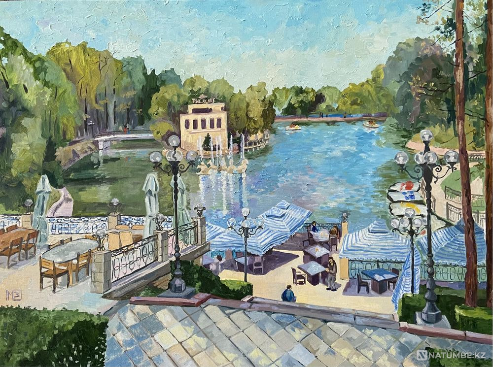 Картина маслом «Солнечный день»  - изображение 1