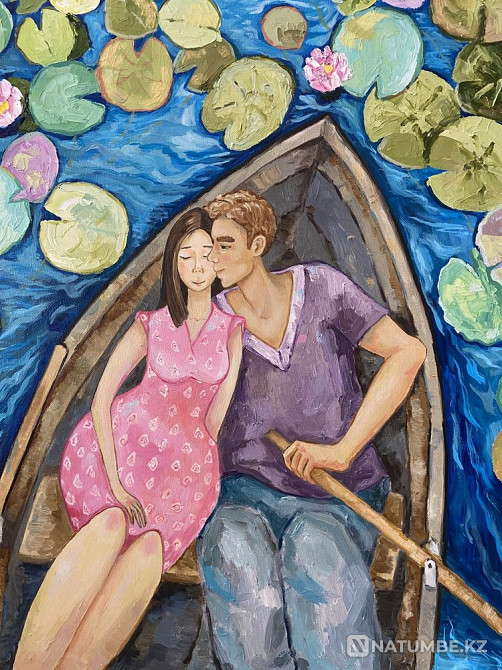 Картина маслом «Свидание»  - изображение 2