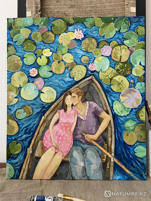 Картина маслом «Свидание»  - изображение 3