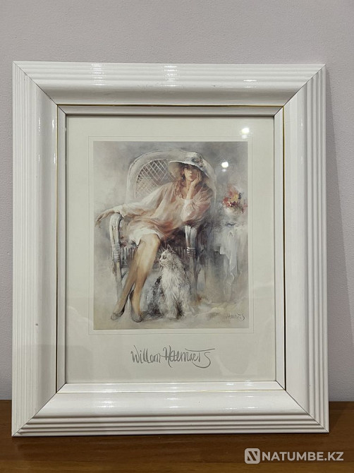 Картина с рамкой Willem Haenraets  - изображение 1