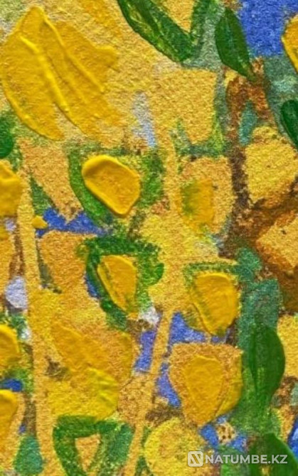 картина маслом Густав Климт «Поцелуй»  - изображение 4