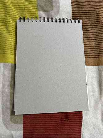 Скетчбук для рисования акварелью с рисунком Ван Гога 