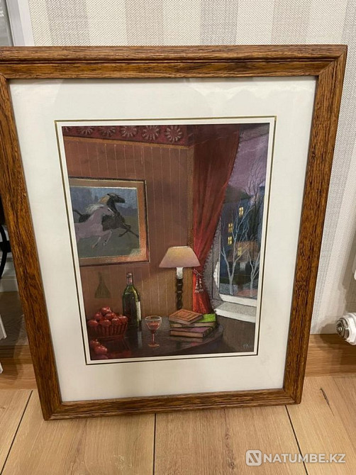 Картина натюрморт с вечерним окном  - изображение 1