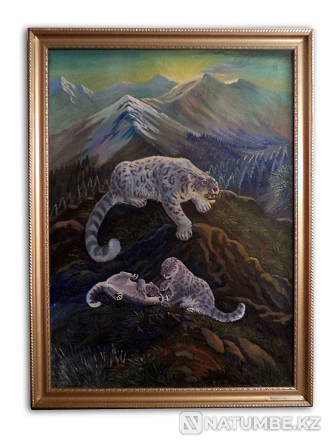 Artistic paintings of Kazakh nature  - photo 3