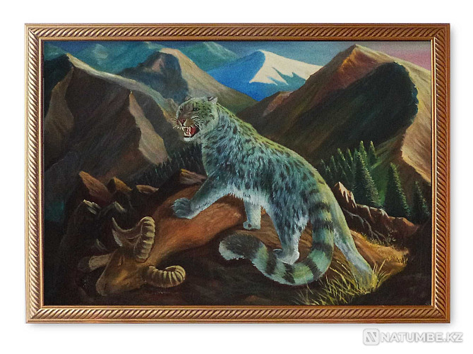 Artistic paintings of Kazakh nature  - photo 1